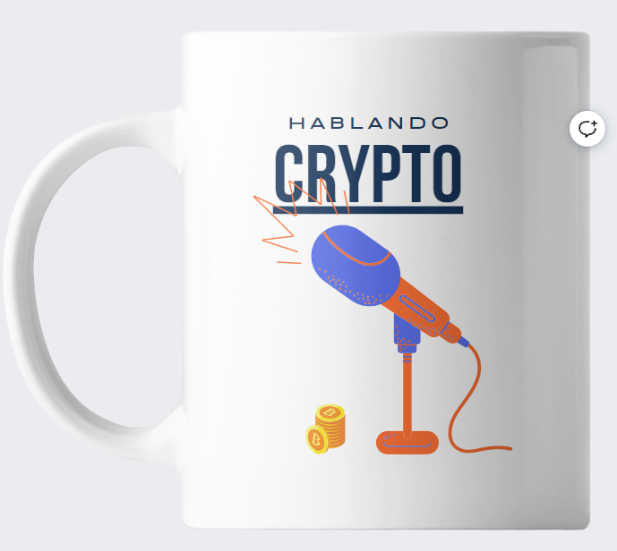 taza hablando crypto